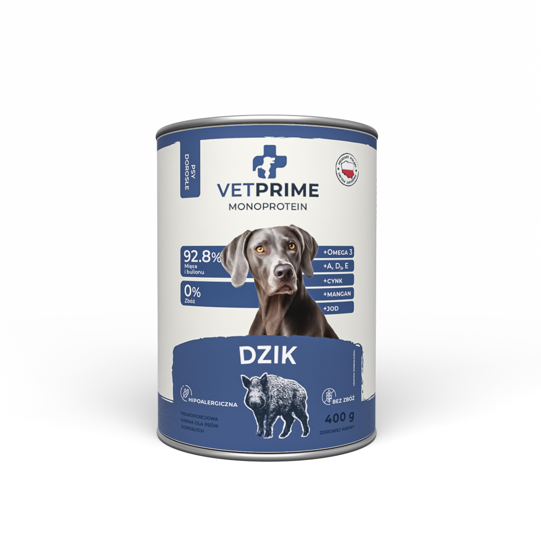 Vet Prime Monoprotein Adult Dzik