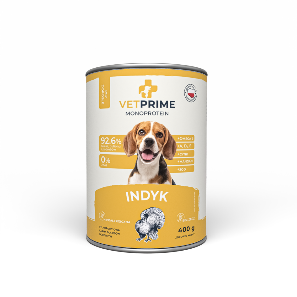 Vet Prime Monoprotein Adult Indyk