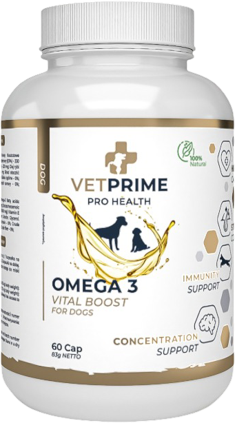 Vet Prime Omega 3 Vital Boost noshadow