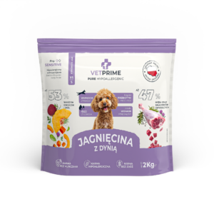 Vetprime Pure Hypoallergenic Jagnięcina z Dynią Adult (2 kg)