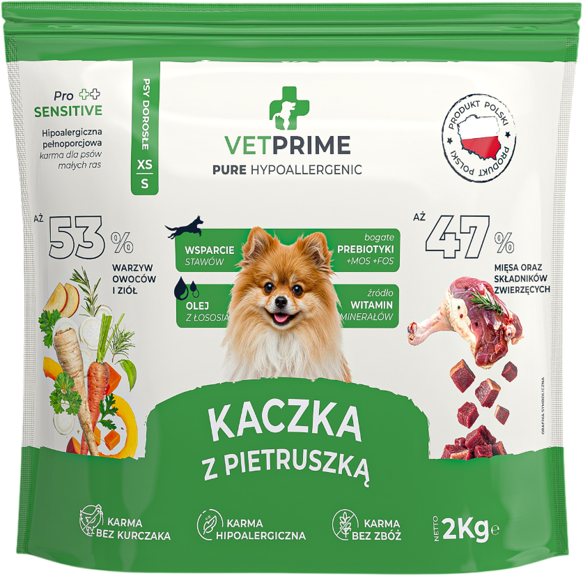 Vetprime Kaczka z Pietruszka XS S noshadow