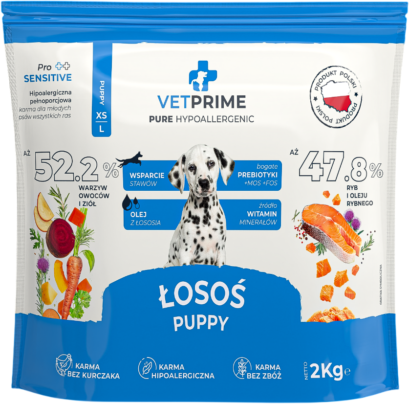 Vetprime Losos Puppy XS L noshadow